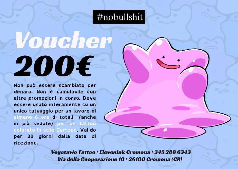 Voucher 200impara a tatuare anime e manga